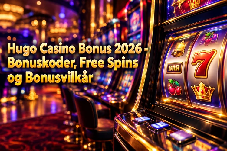 Hugo Casino Bonus 2026 - Bonuskoder, Free Spins og Bonusvilkår