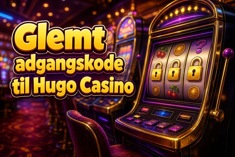 Glemt adgangskode til Hugo Casino