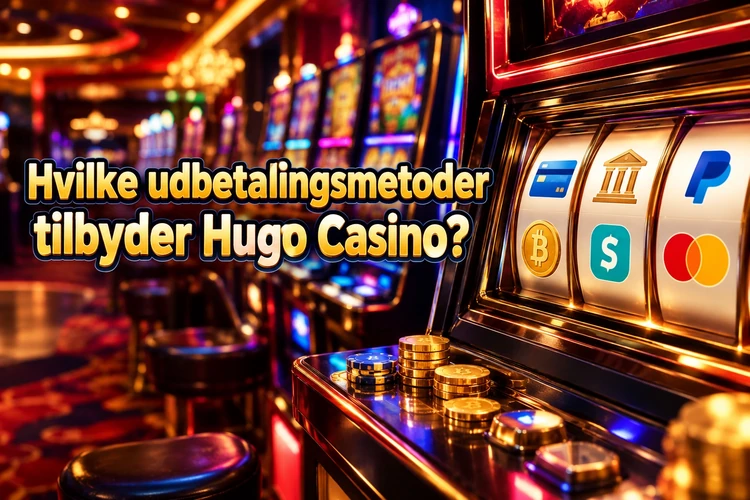 Hvilke udbetalingsmetoder tilbyder Hugo Casino?